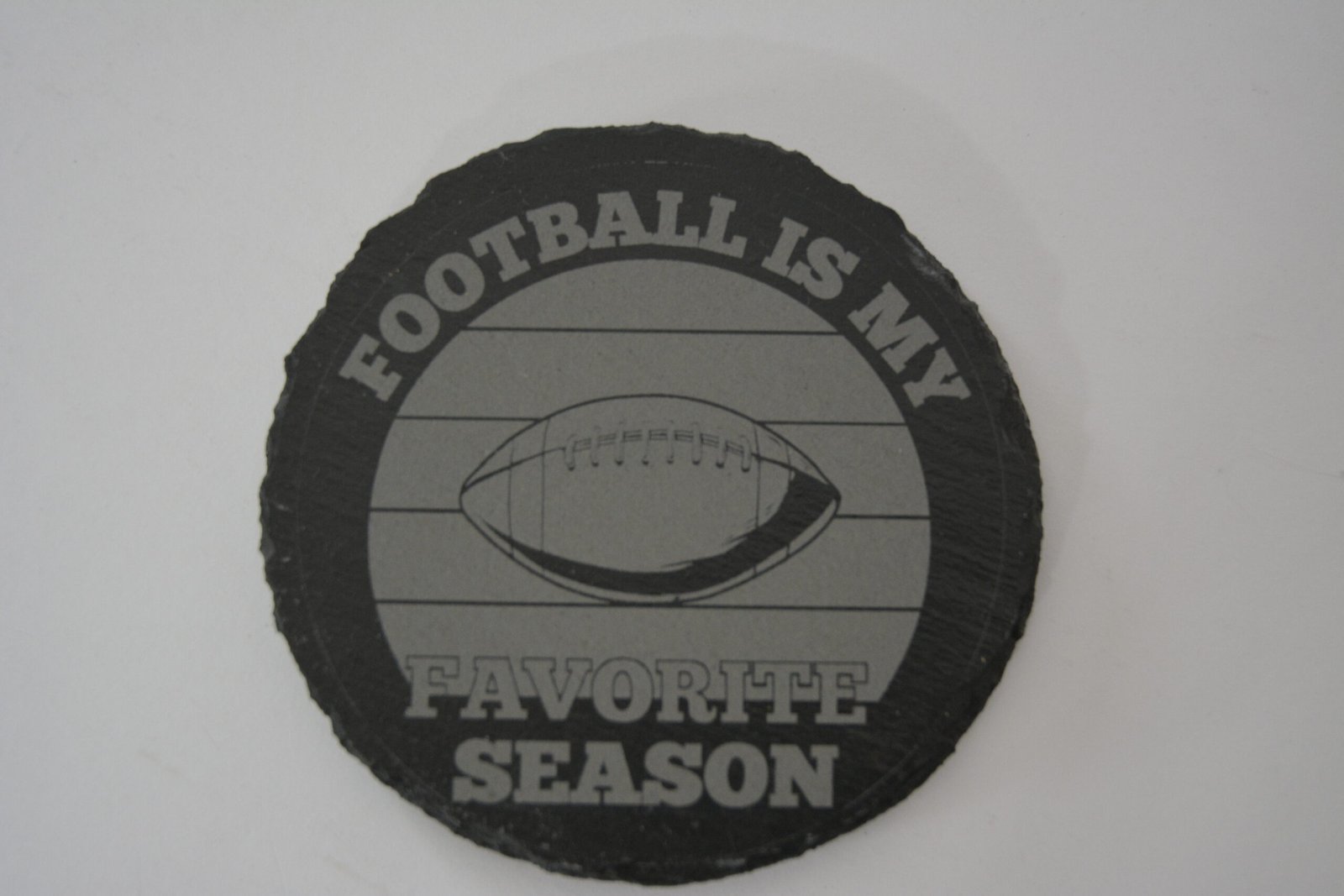 Slate Coasters "Football is my favorite season" - Image 2