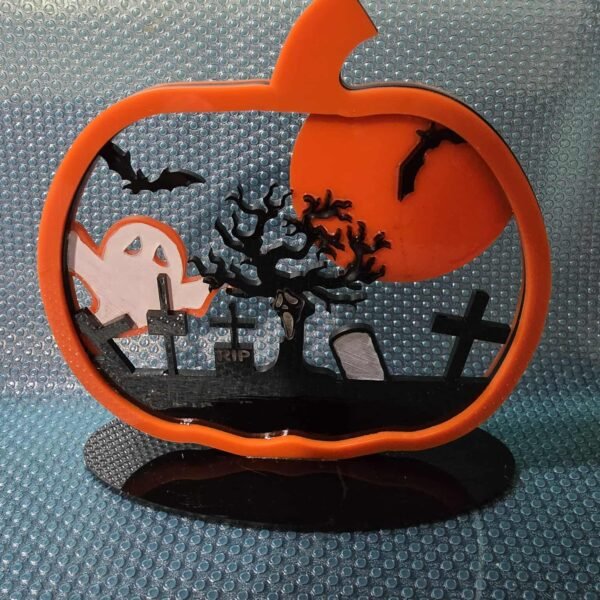 Acrylic Halloween Tabletop Ornament