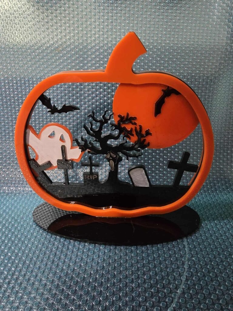 Acrylic Halloween Tabletop Ornament