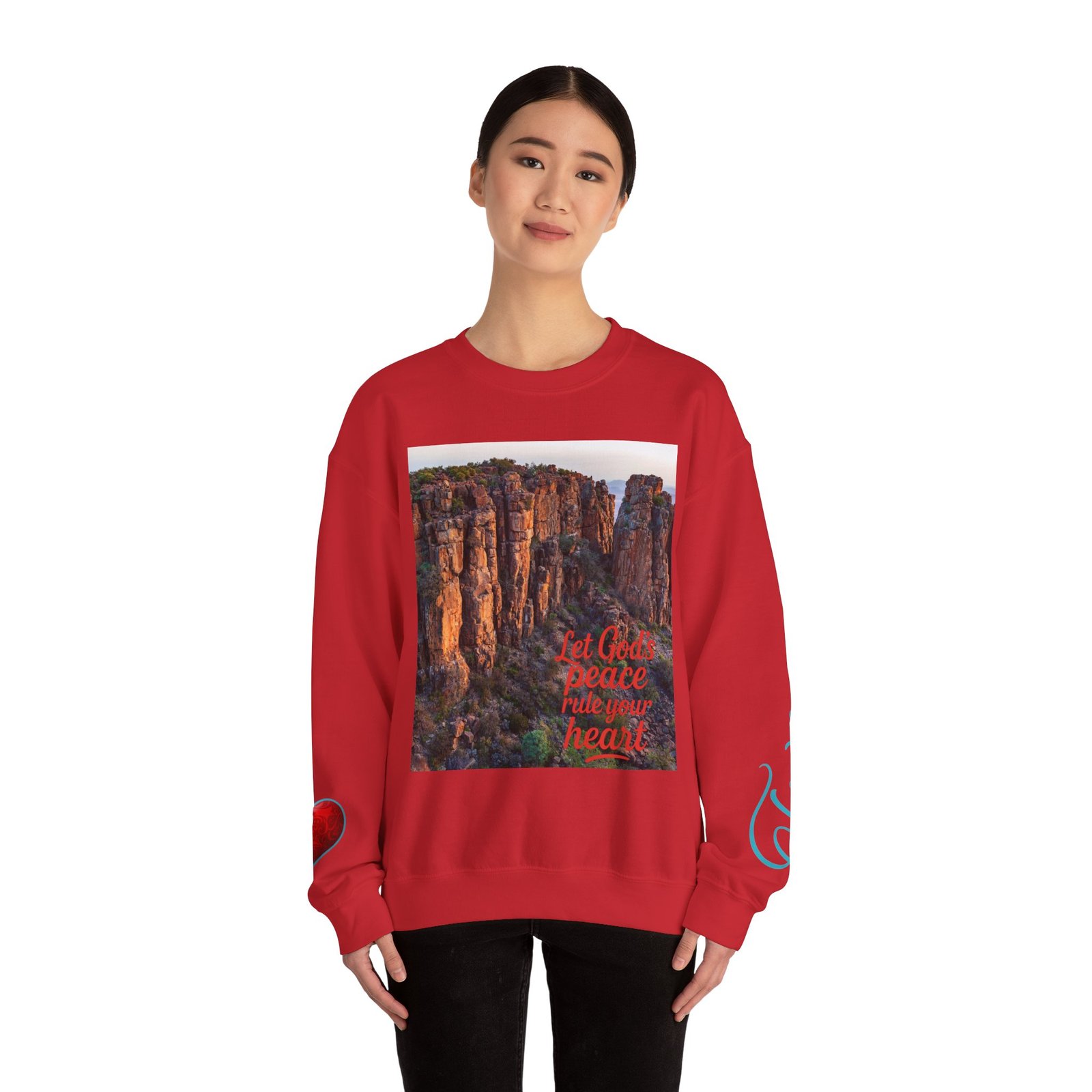 Personalized Inspirational Crewneck Sweatshirt - Image 13