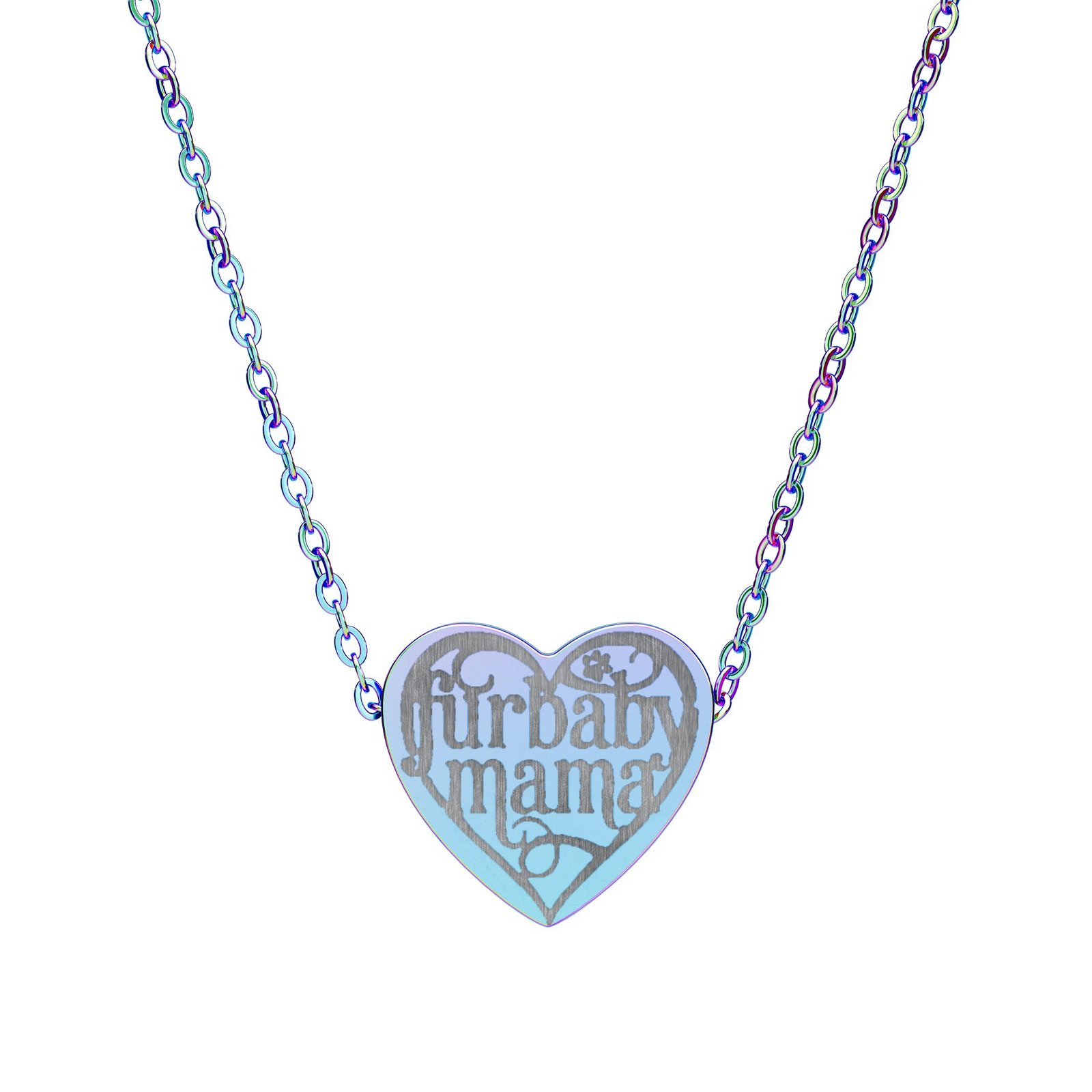 Engraved Heart Necklace for Furbaby Moms - Image 6