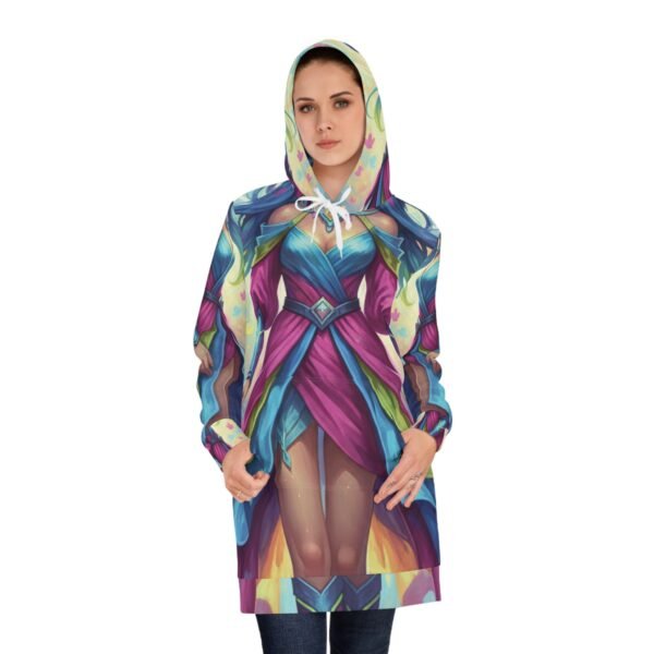 Vibrant Fantasy Women's Hoodie Dress
