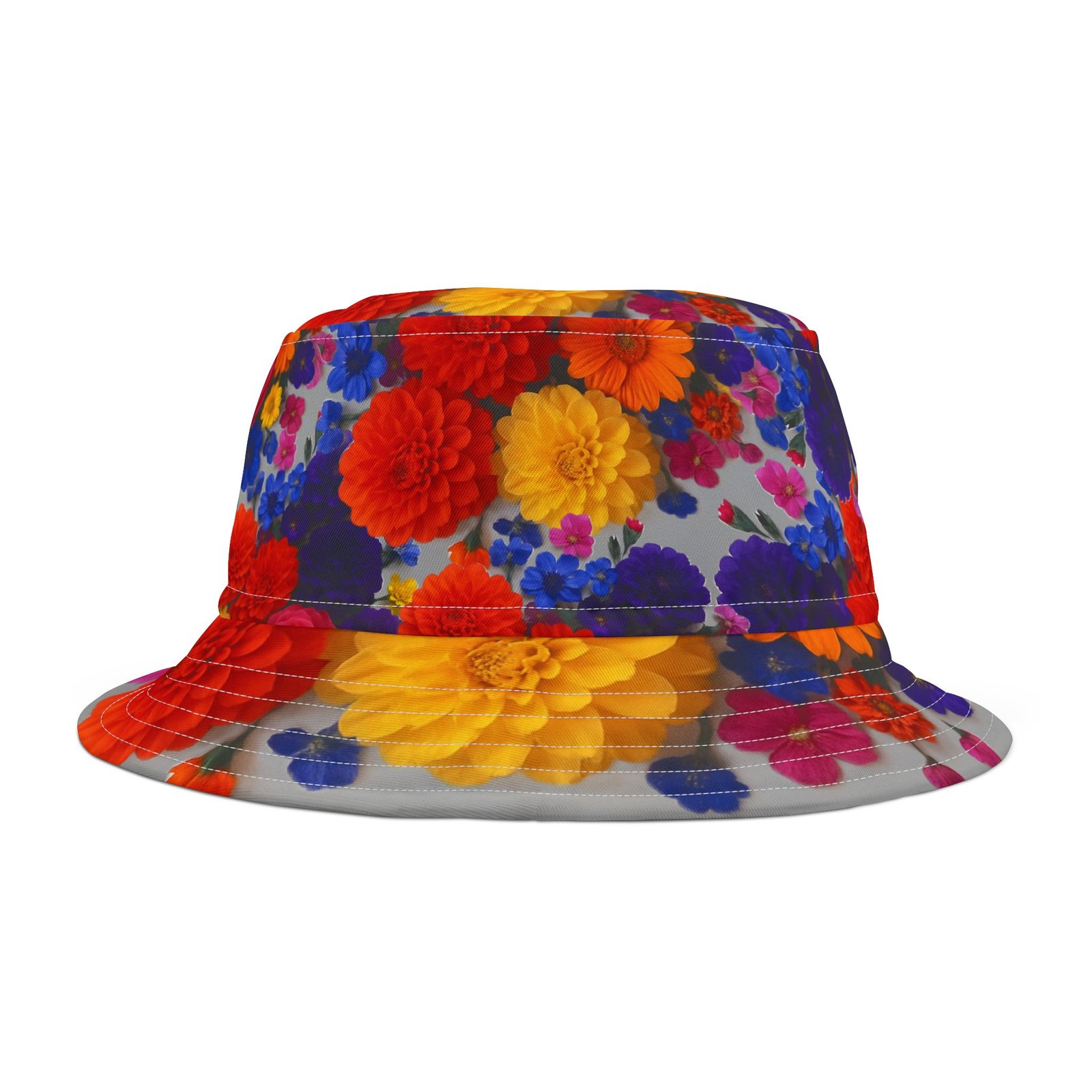 Floral Bucket Hat, Summer Hat - Image 3