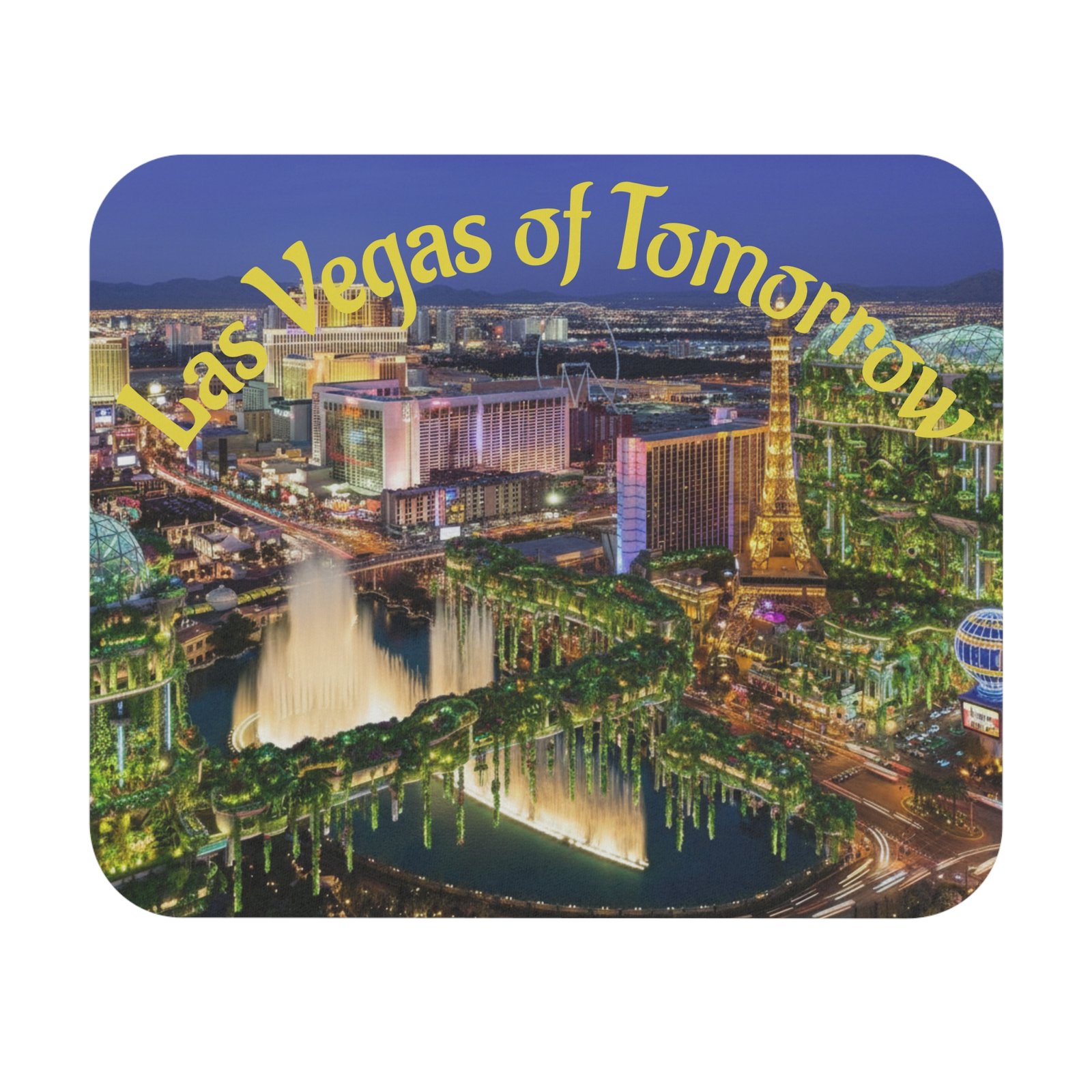 Las Vegas of Tomorrow Mouse Pad