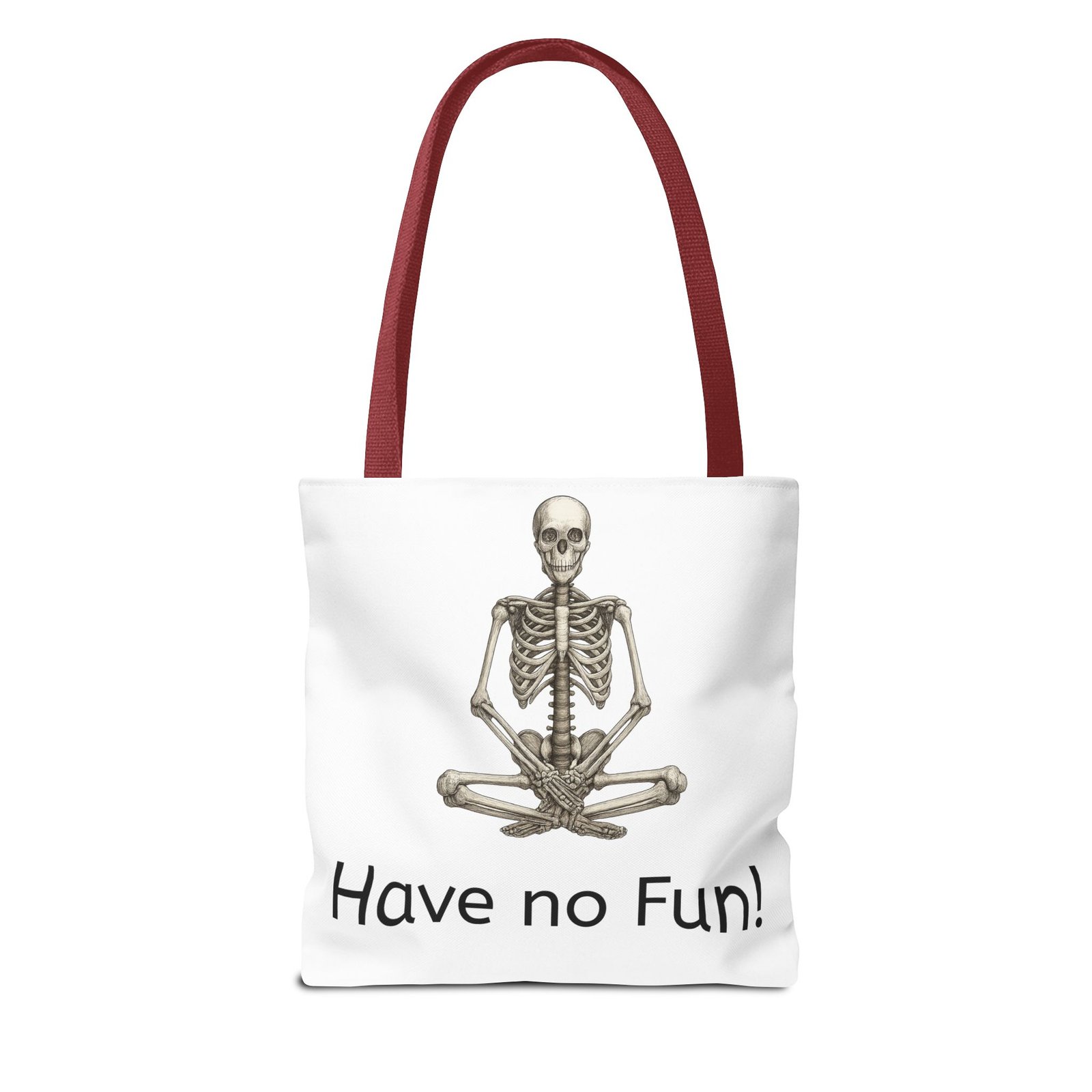 Personalized Funny Skeleton Tote Bag - Image 11