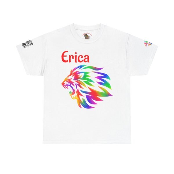 Personalized Colorful Lion Graphic Tee