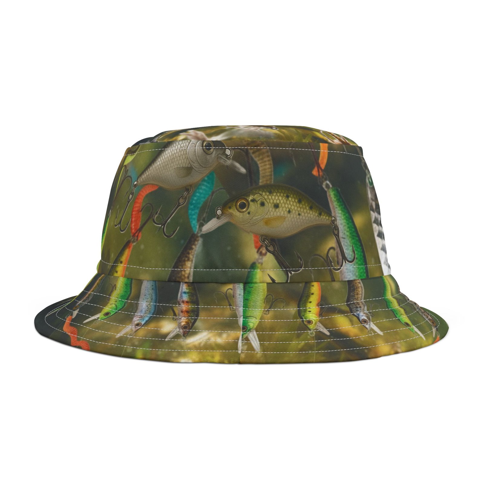 Fishing Themed Bucket Hat