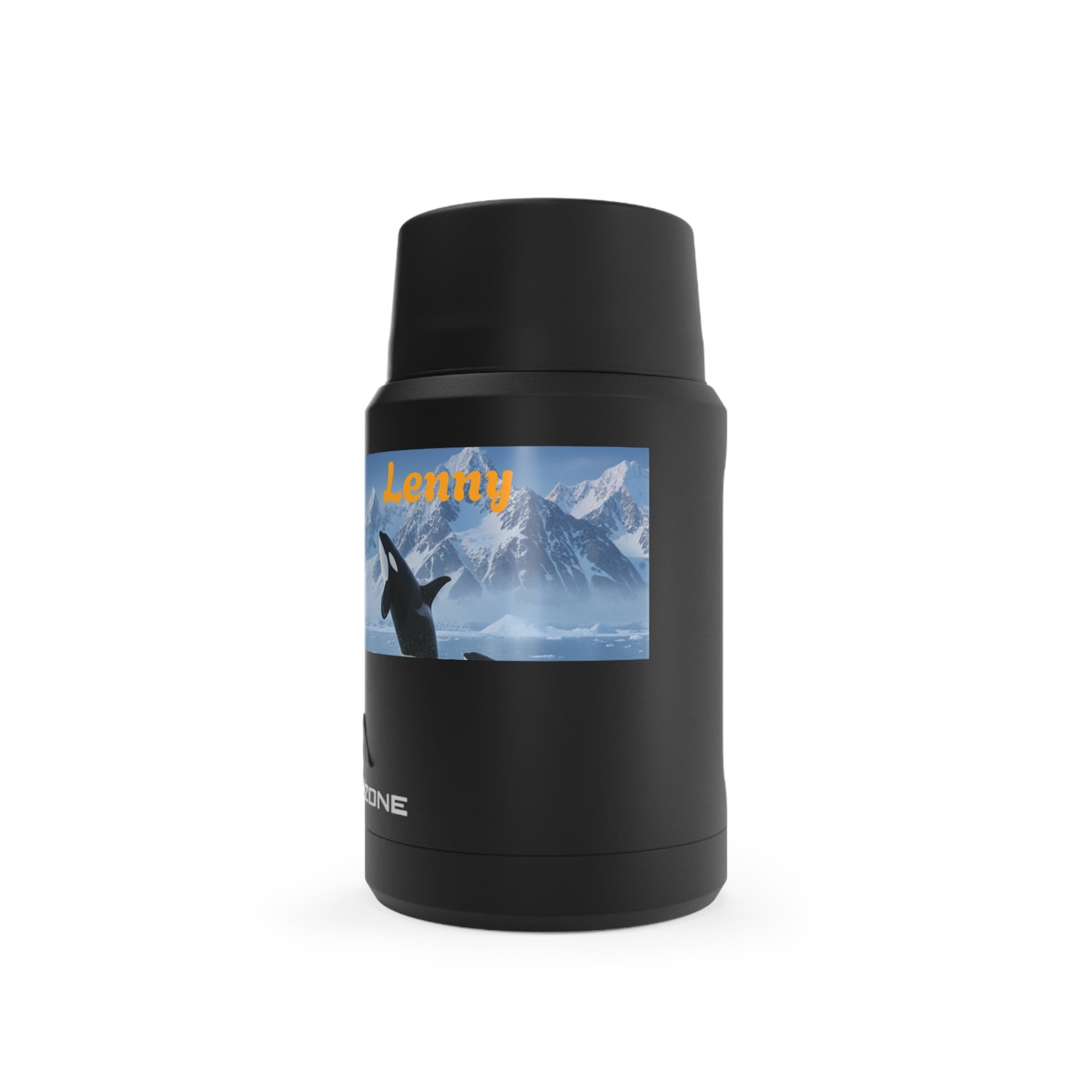 Personalized Polar Bears and Orca Food Storage - Insulated Titan Flask - Image 4