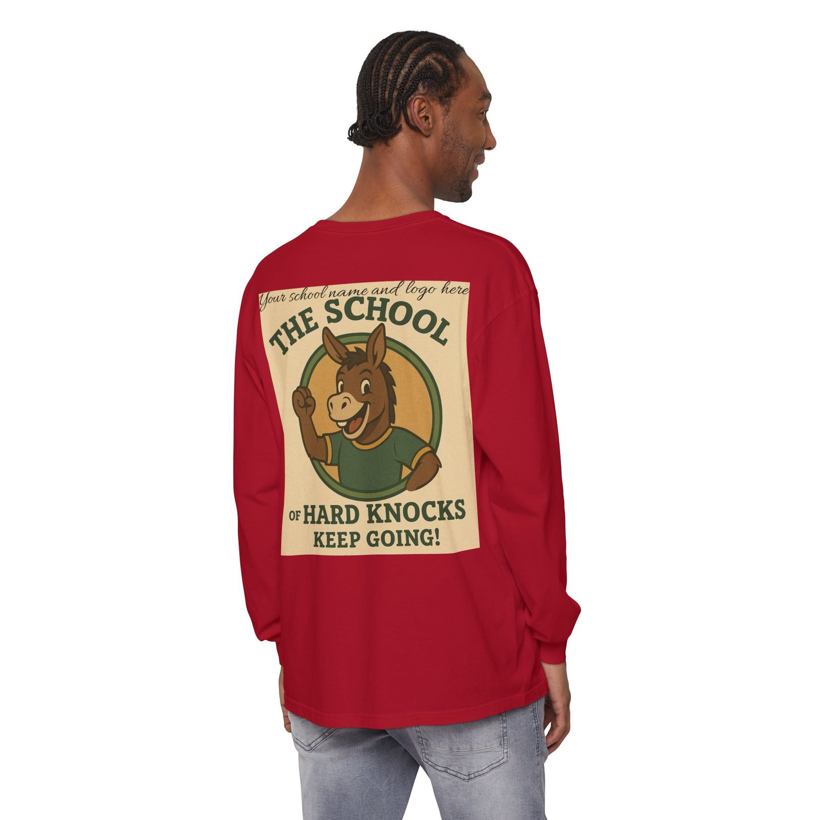 Personalized Science and Motivational Long Sleeve T-Shirt - Image 5