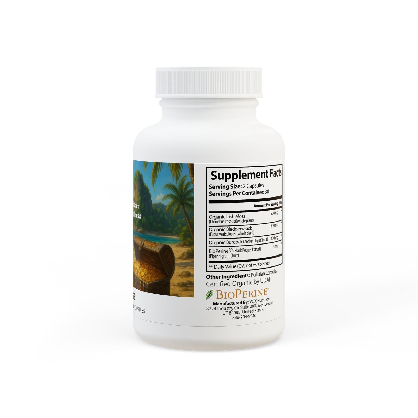 Sea Moss Supplement (60 Capsules) - Image 3