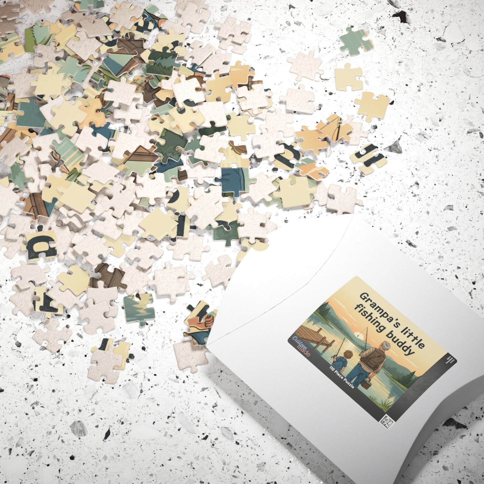Fishing Buddy Puzzle for Grampa - Image 4