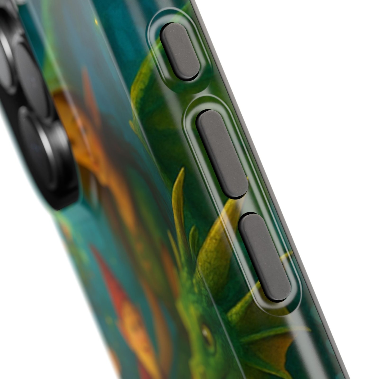 Personalized Colorful Phone Case with Magical Mystical Forest - Image 3