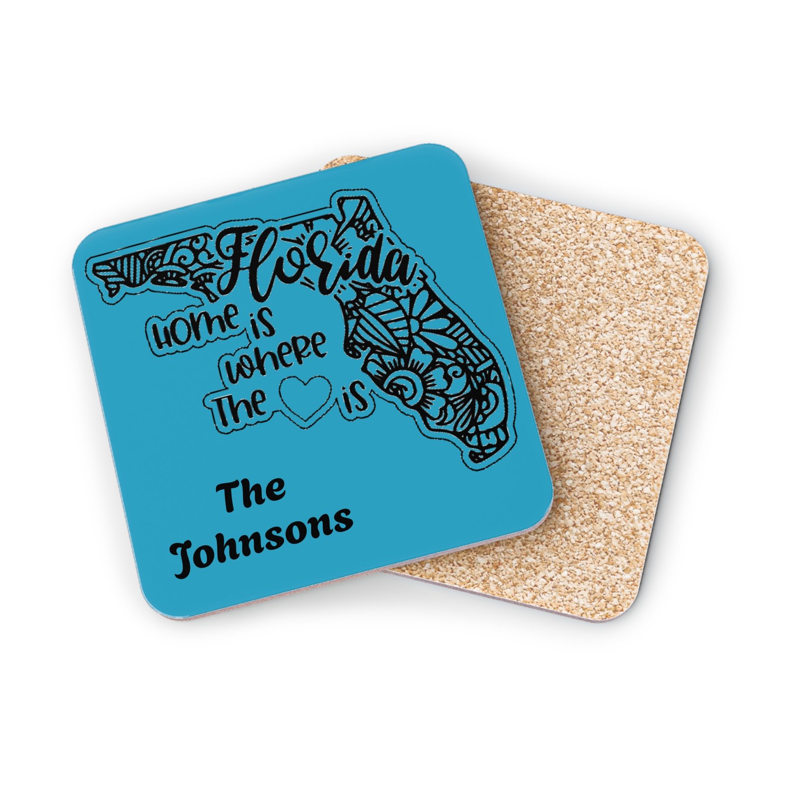 Florida Coasters - Turquoise - Image 2