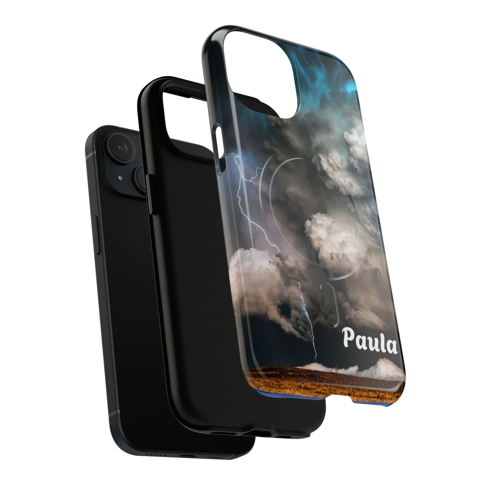 Personalized Stormy Weather Phone Case - Image 2