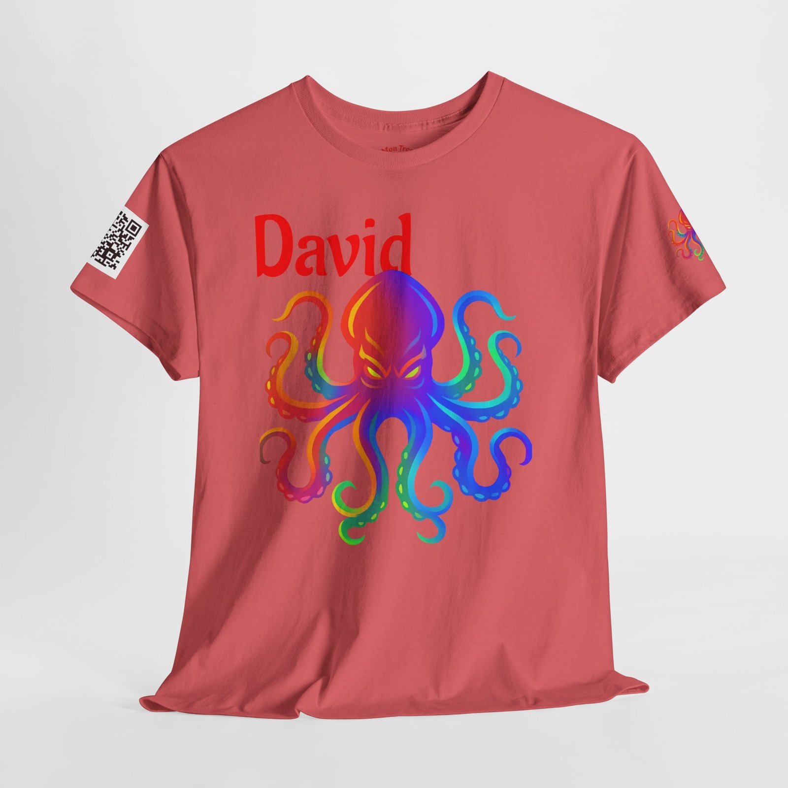 Personalized Colorful Kraken Graphic Tee - Image 6