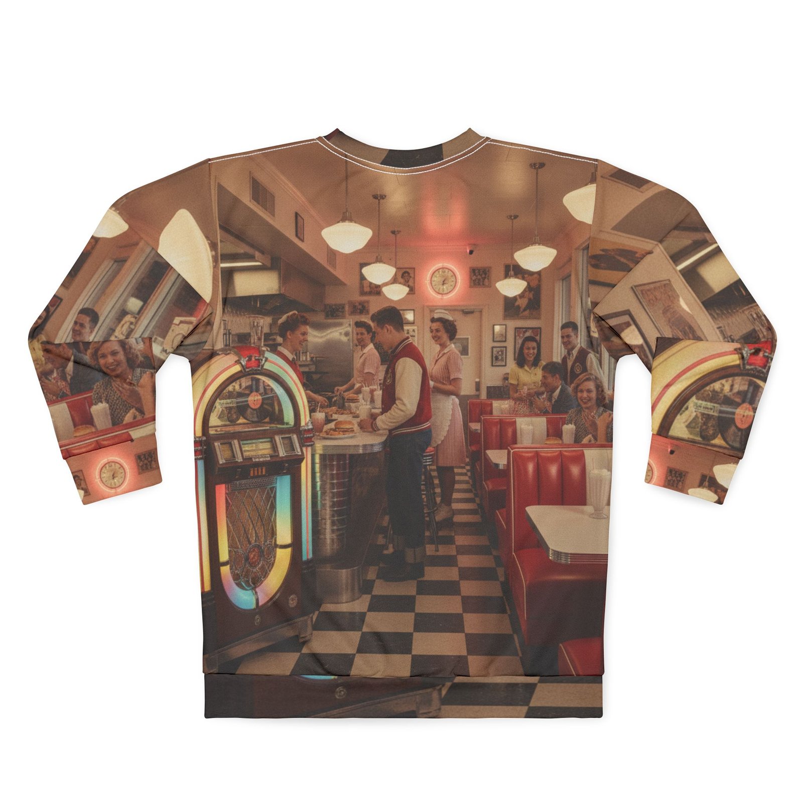 Retro Diner Sweatshirt - Image 2