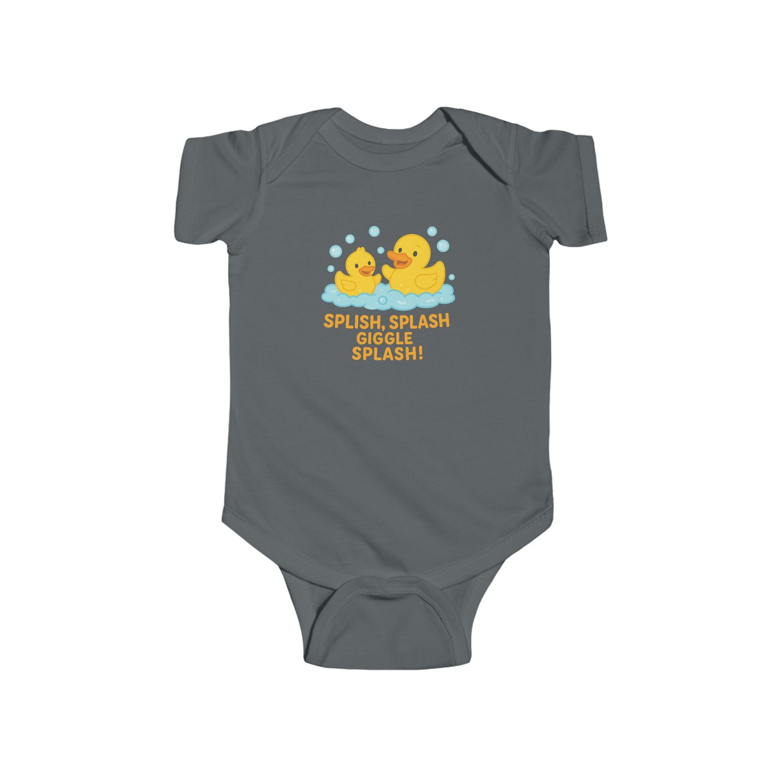 Splish Splash Giggle Splash Cute Baby Bodysuit - Image 10