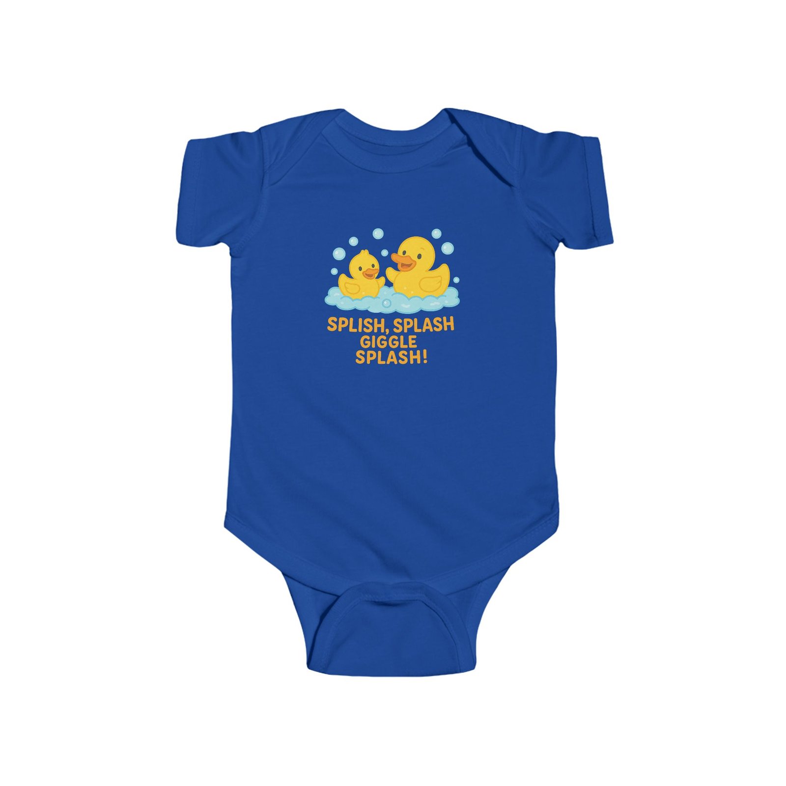 Splish Splash Giggle Splash Cute Baby Bodysuit - Image 12