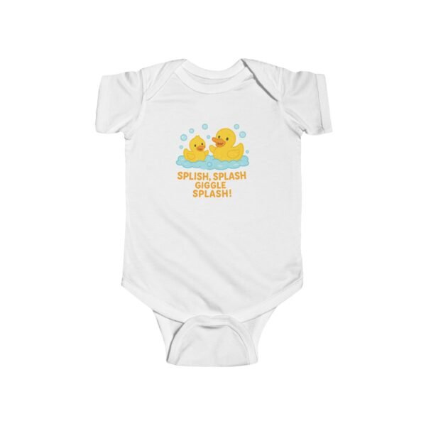 Splish Splash Giggle Splash Cute Baby Bodysuit