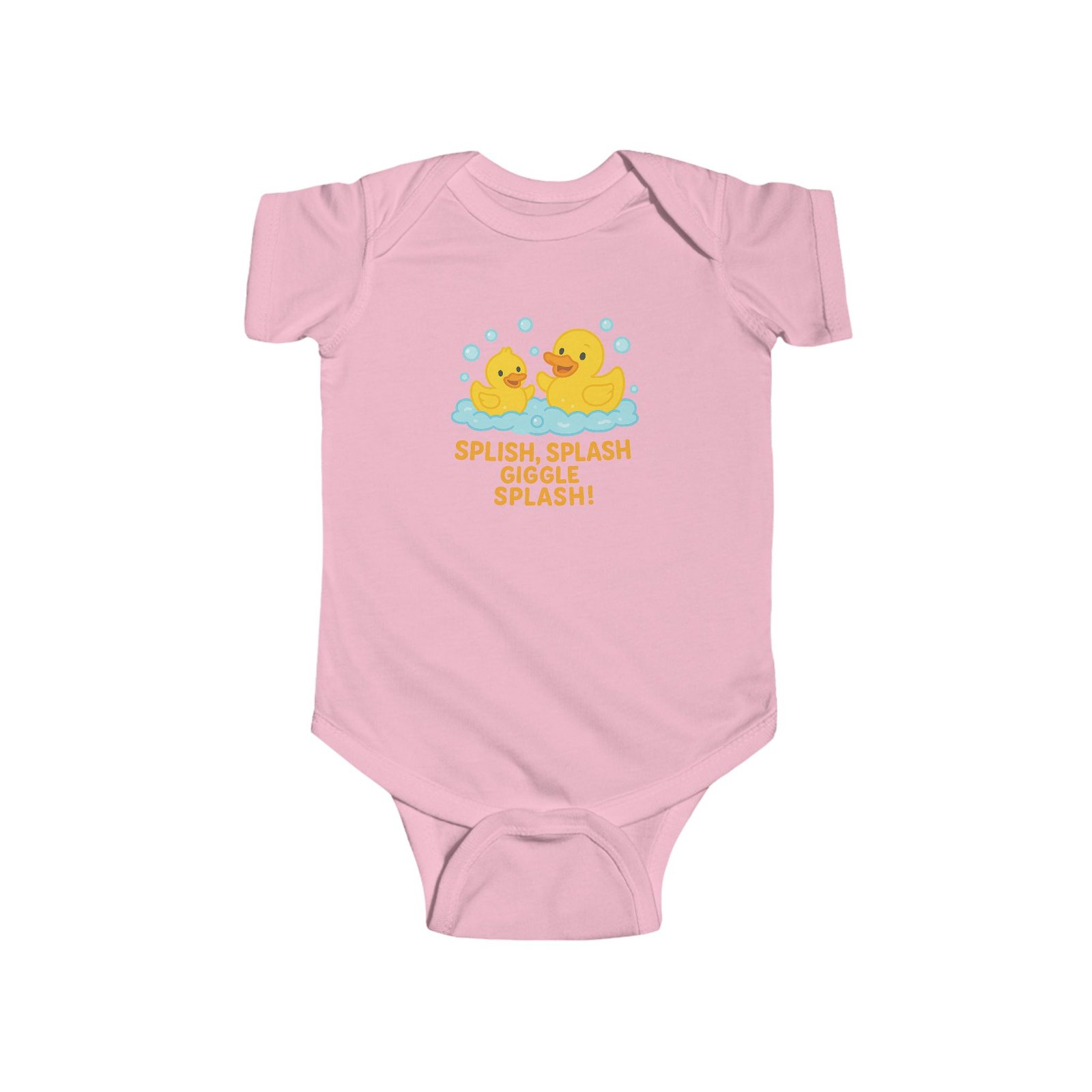 Splish Splash Giggle Splash Cute Baby Bodysuit - Image 18
