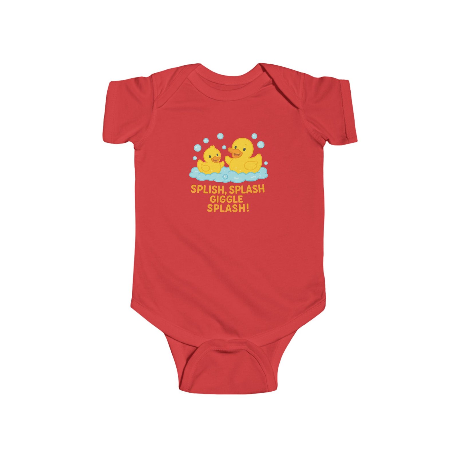 Splish Splash Giggle Splash Cute Baby Bodysuit - Image 20