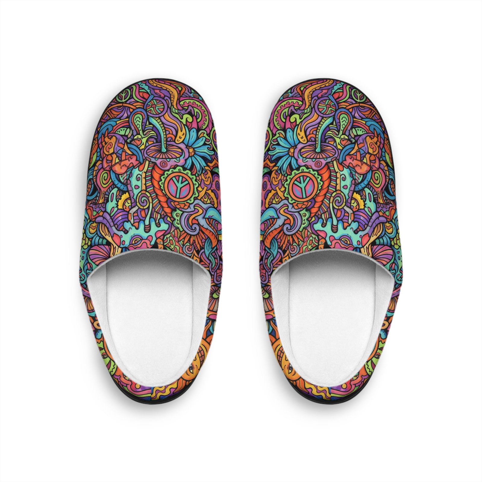 Men's Colorful Bohemian Indoor Slippers