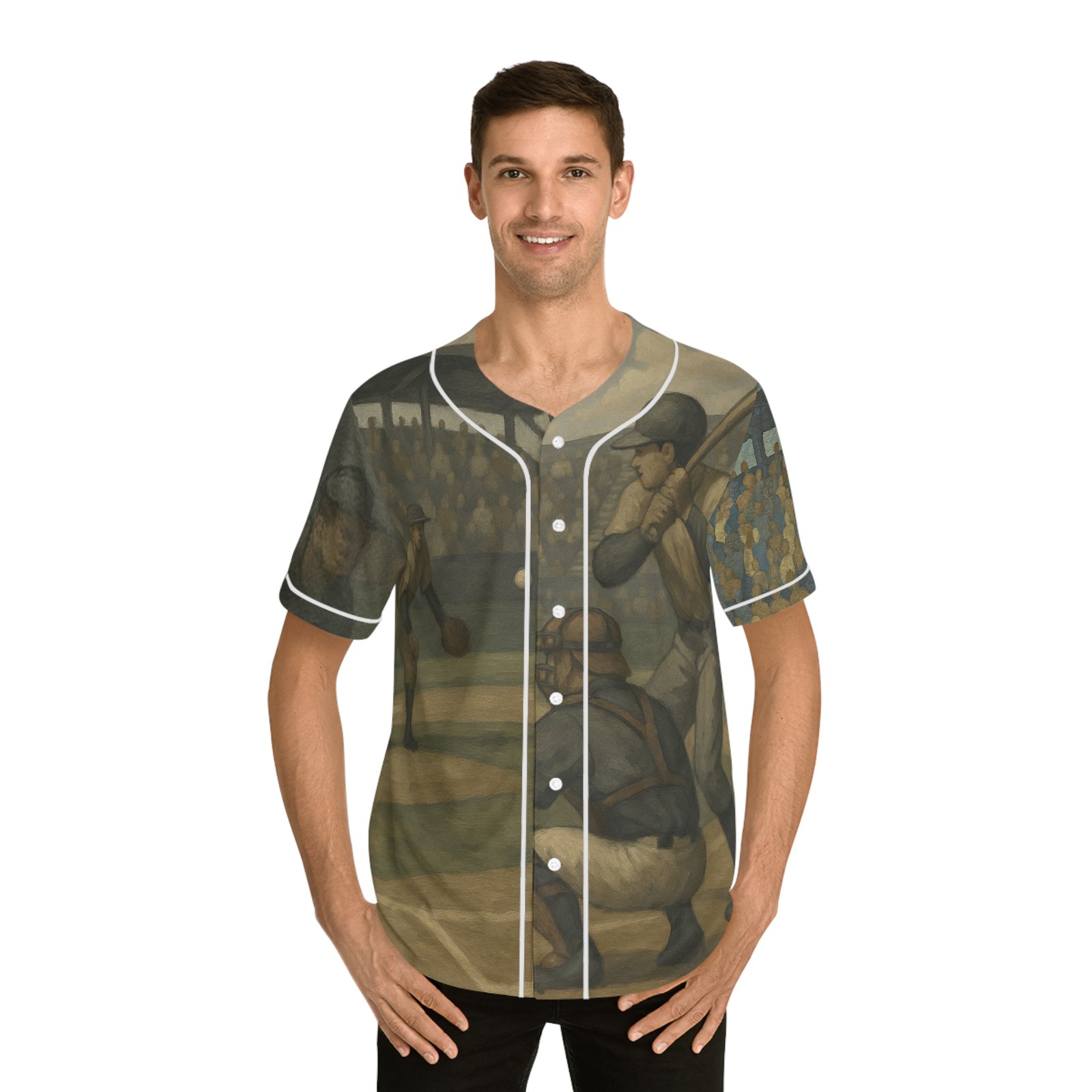 Men's Vintage Baseball Jersey - Image 3