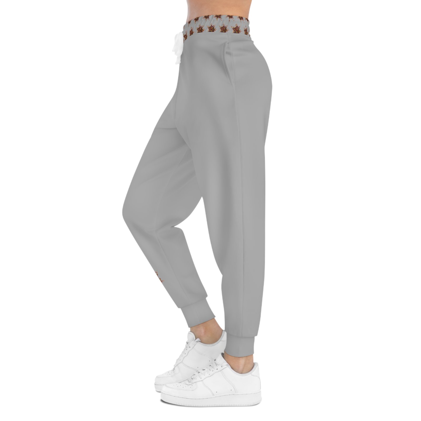 Trendy Athletic Joggers with Unique Design - Image 2