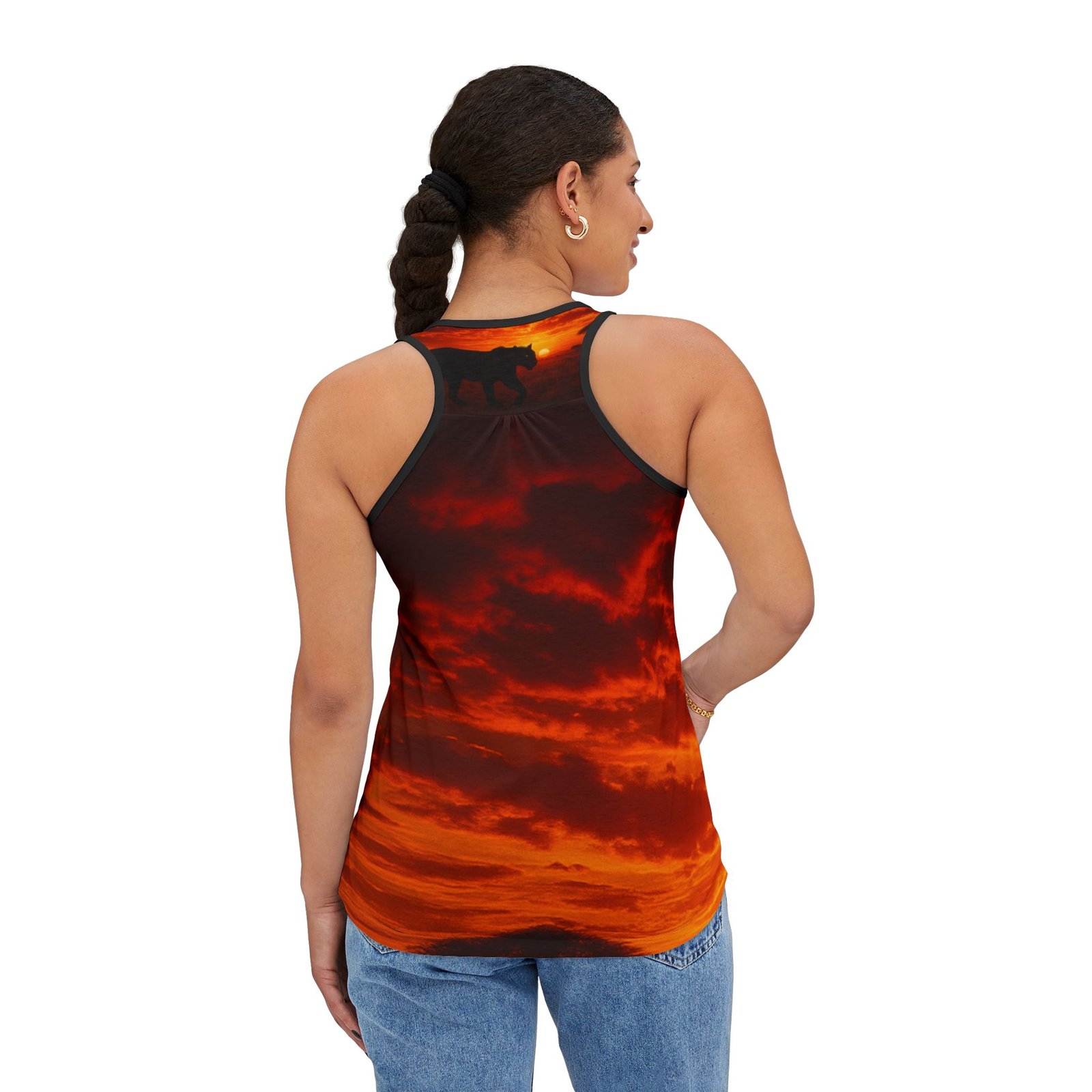 Sunset Silhouette Women's Tank Top - Image 8