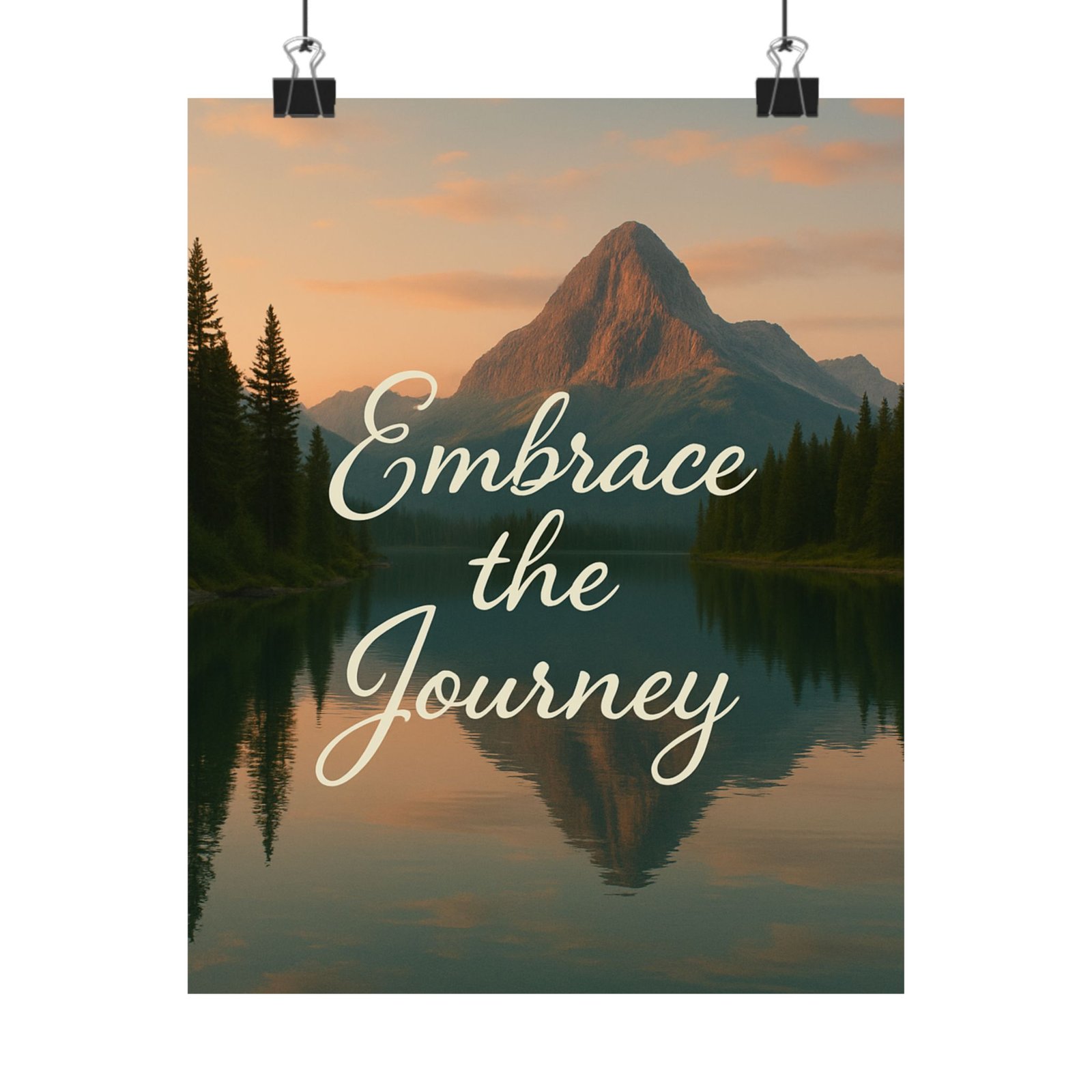 Inspirational Mountain Majestic Vertical Posters