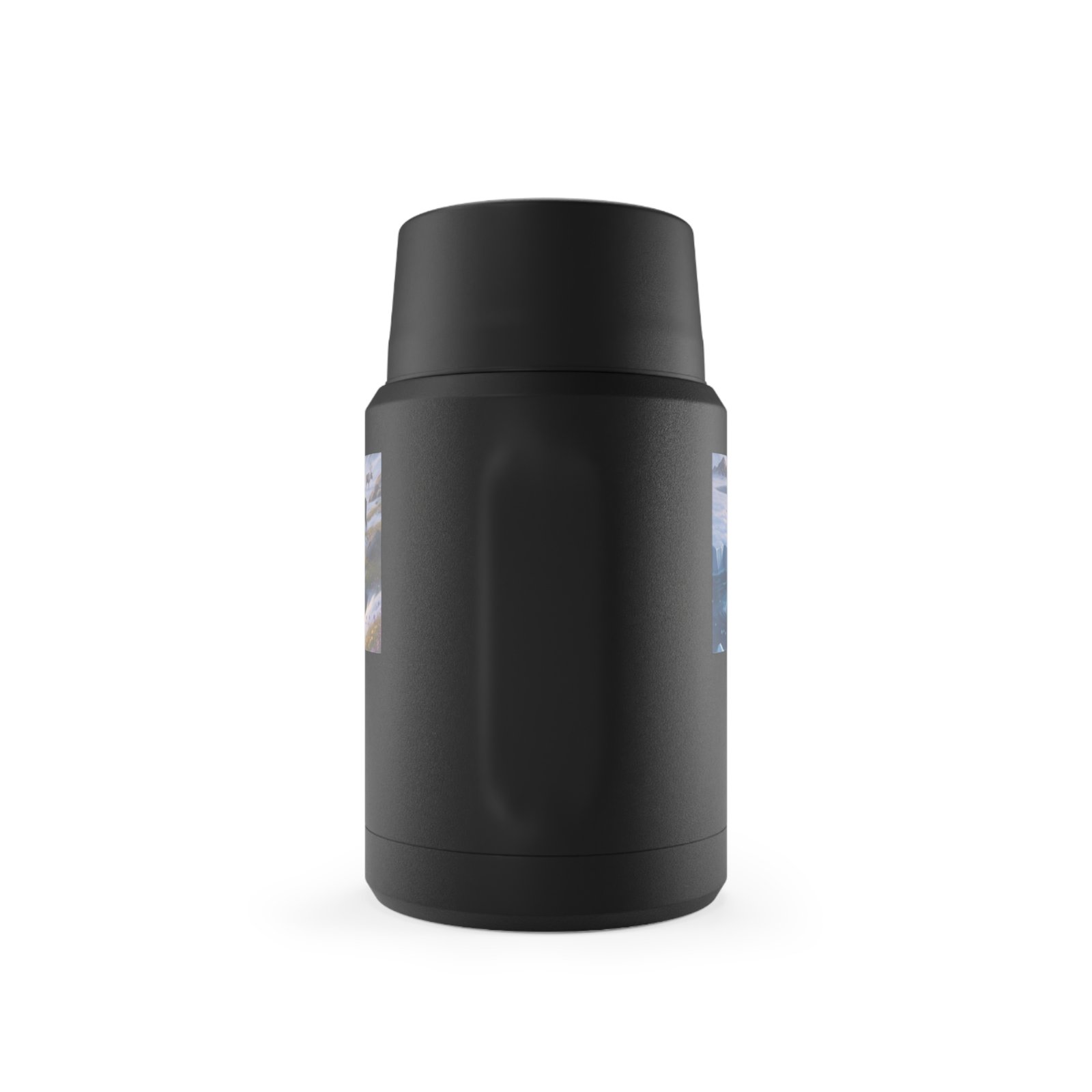 Personalized Polar Bears and Cariboo Food Storage - Insulated Titan Flask - Image 2