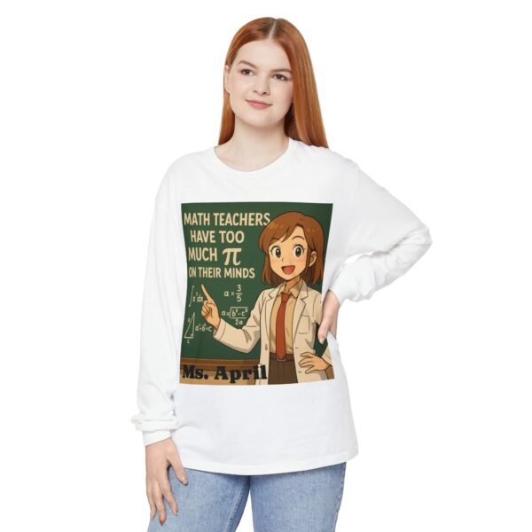 Personalized Math and Motivational Long Sleeve T-Shirt