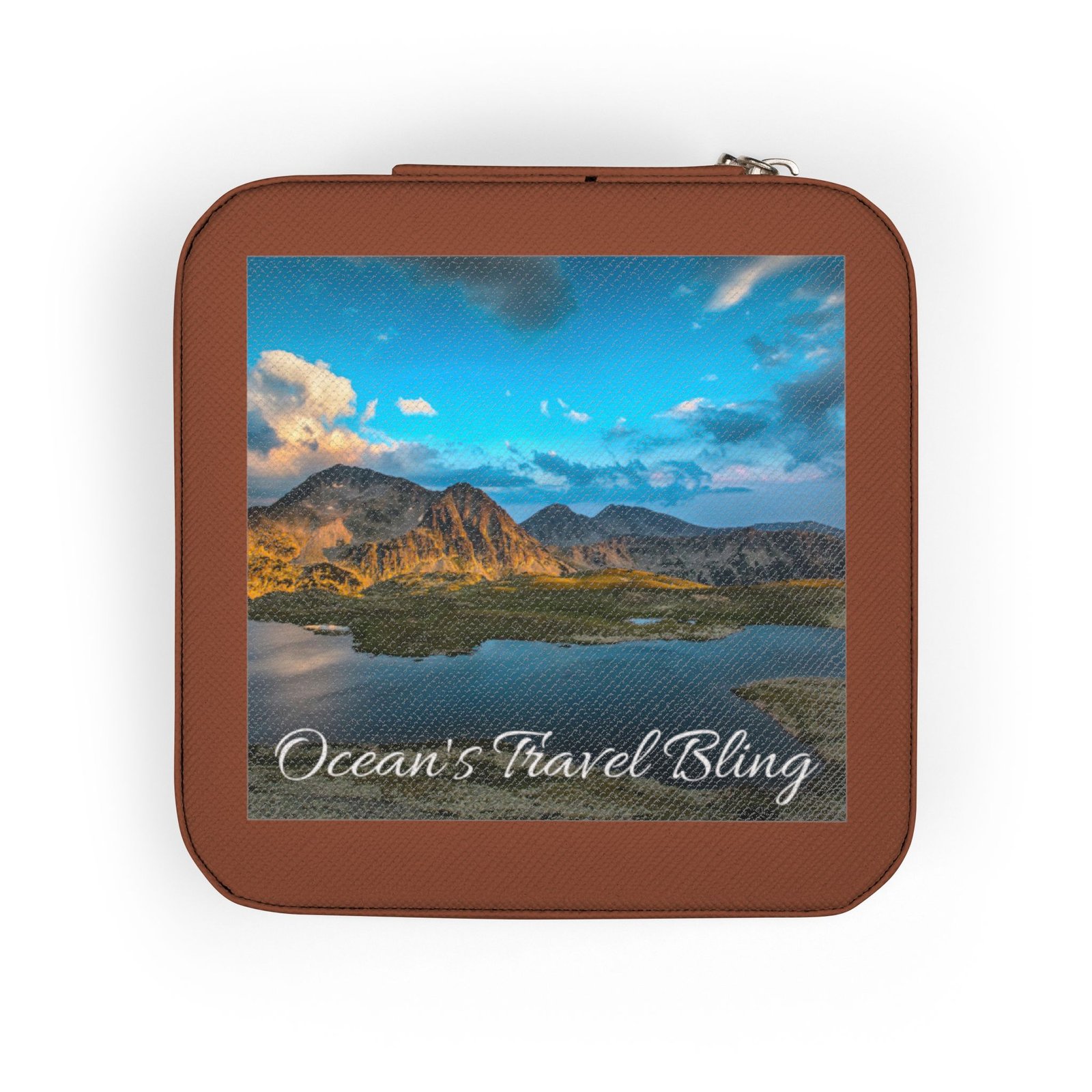 Personalized Elegant Jewelry Travel Case - Image 7