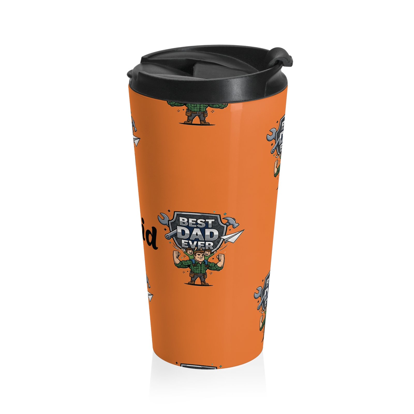 Personalized He-Man Best Dad Ever Travel Mug - Image 4