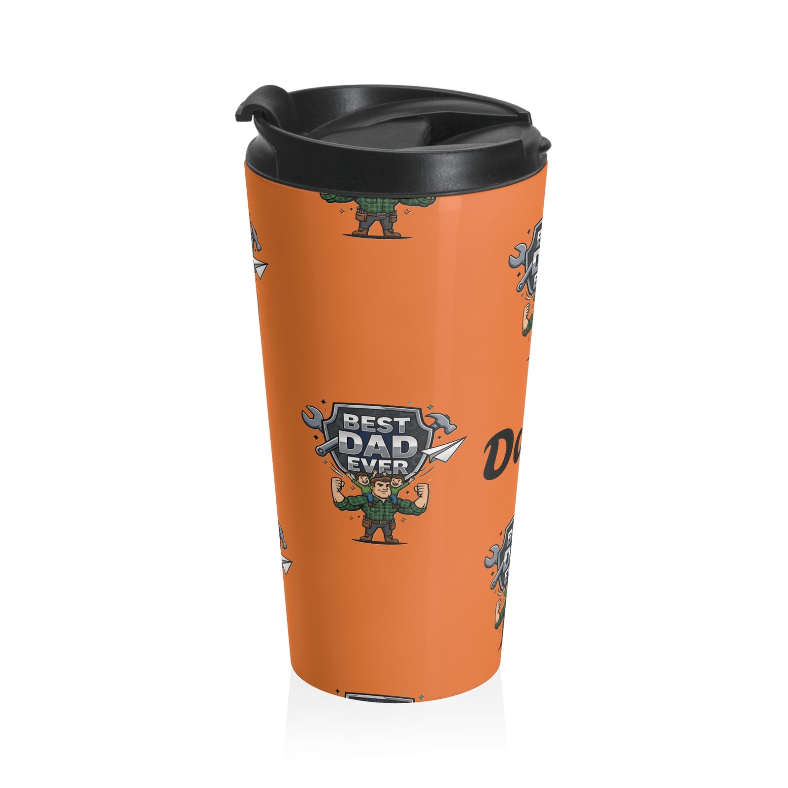 Personalized He-Man Best Dad Ever Travel Mug - Image 3