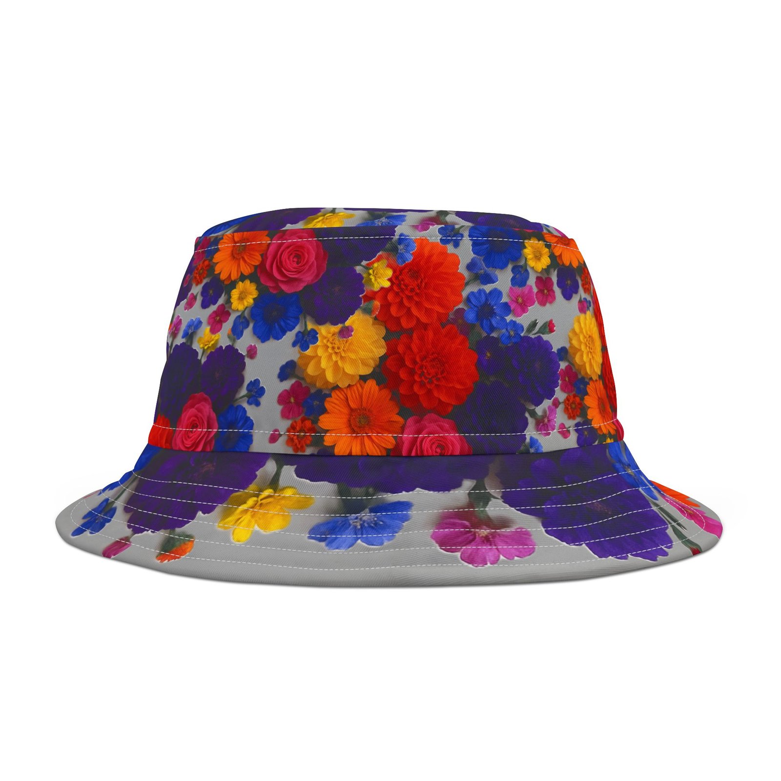 Floral Bucket Hat, Summer Hat - Image 5