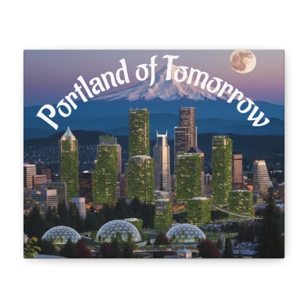 Portland of Tomorrow Canvas Print