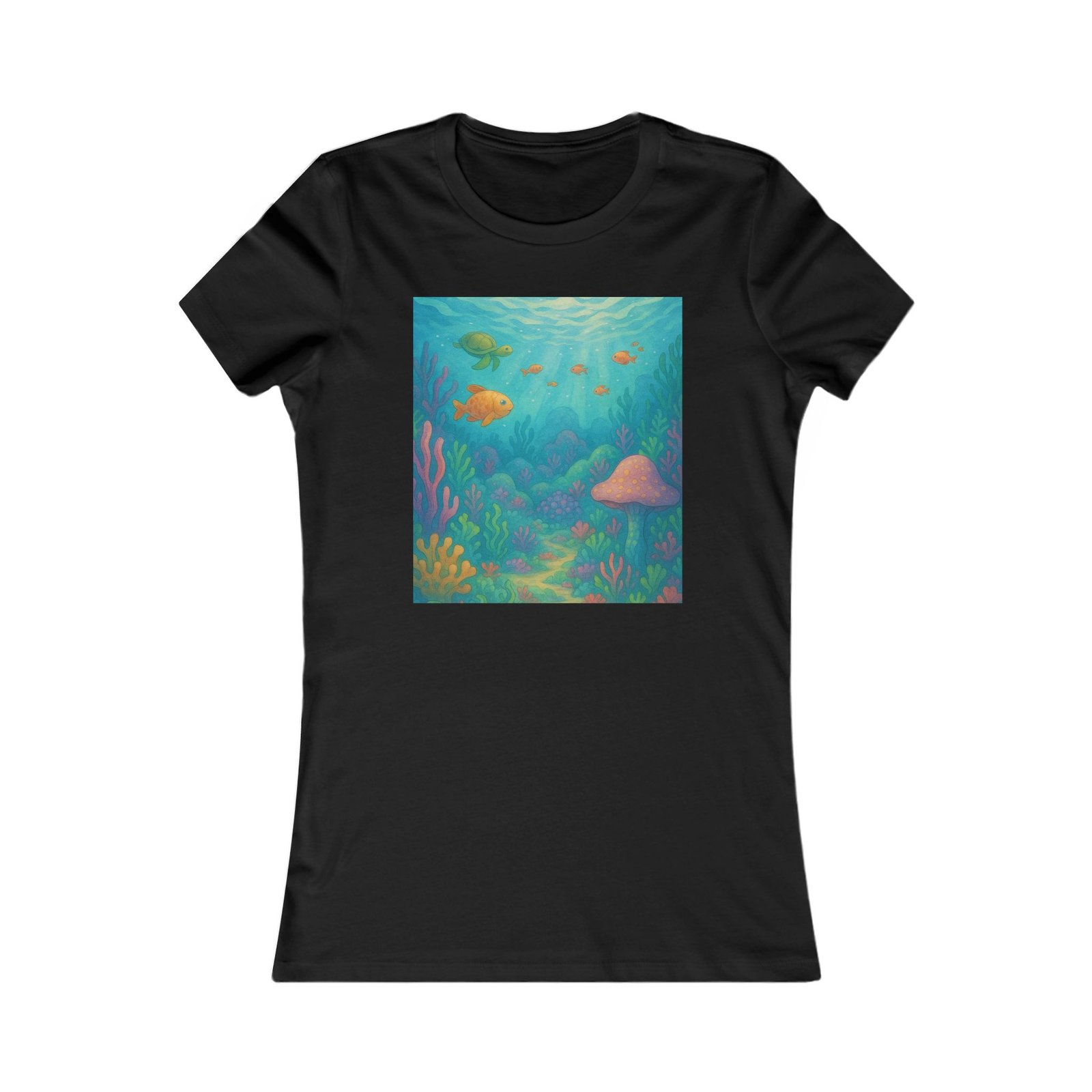 Women's Ocean Vibes Tee - Image 4