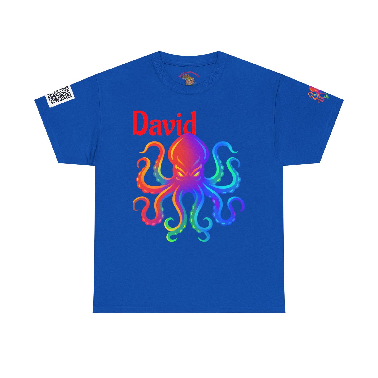 Personalized Colorful Kraken Graphic Tee - Image 9