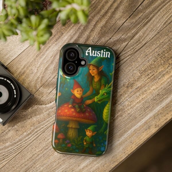 Personalized Colorful Phone Case with Magical Mystical Forest