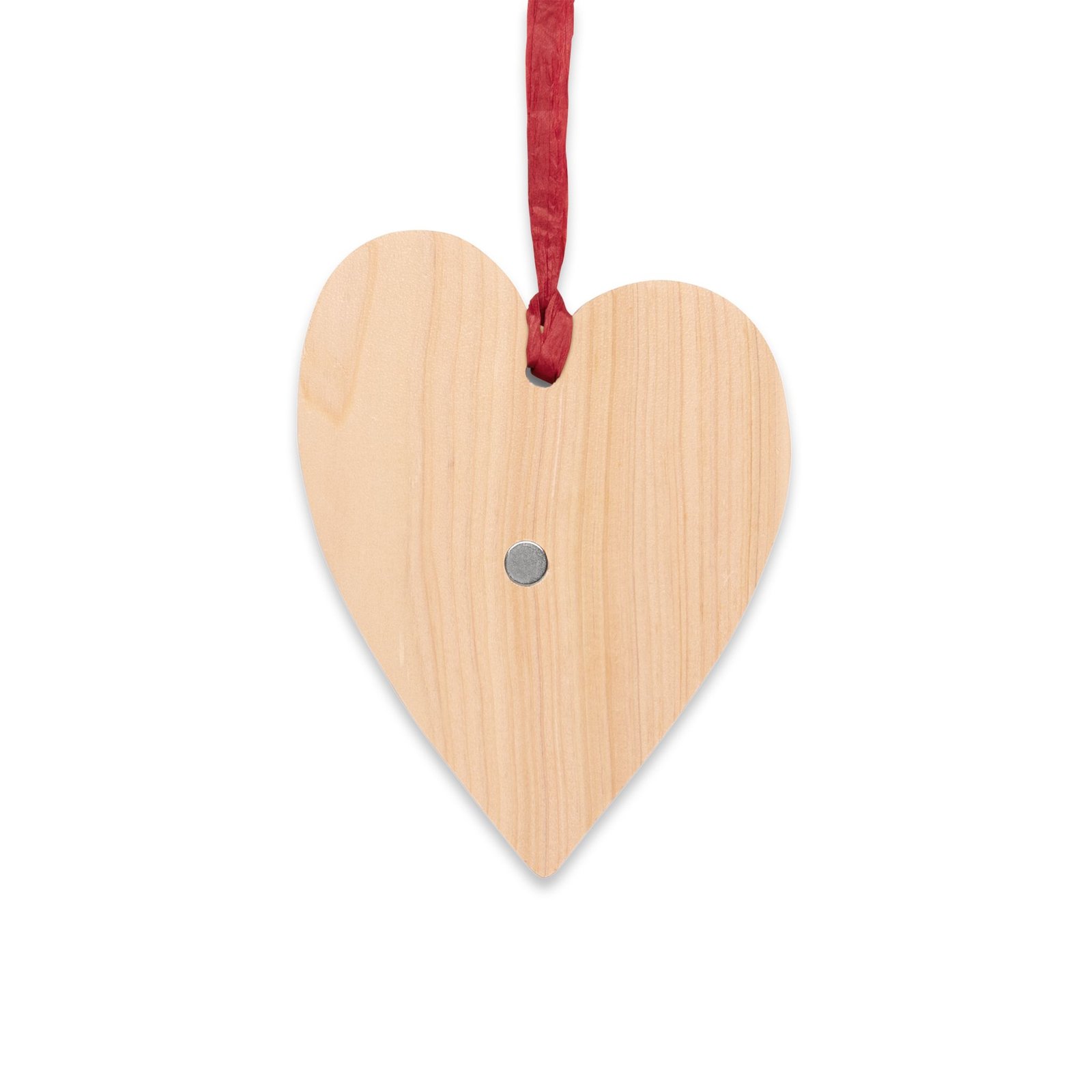 Personalized Wooden Baby's 1st Christmas w/Year Ornaments (and Magnet) - Image 4