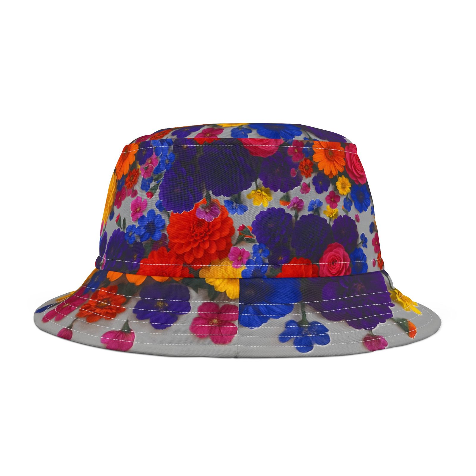 Floral Bucket Hat, Summer Hat - Image 2