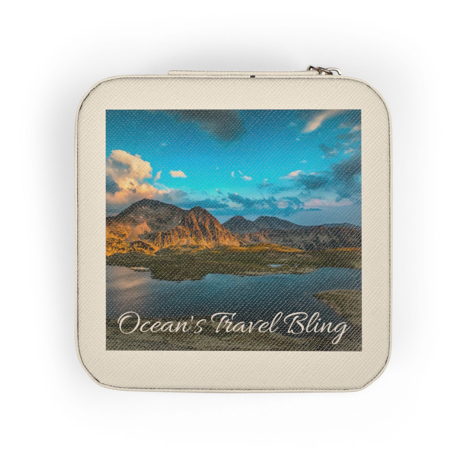 Personalized Elegant Jewelry Travel Case - Image 5