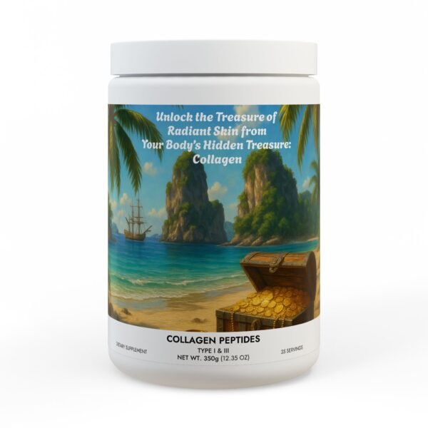 Collagen Peptides Type I & III Supplement (350g, 12.3oz)