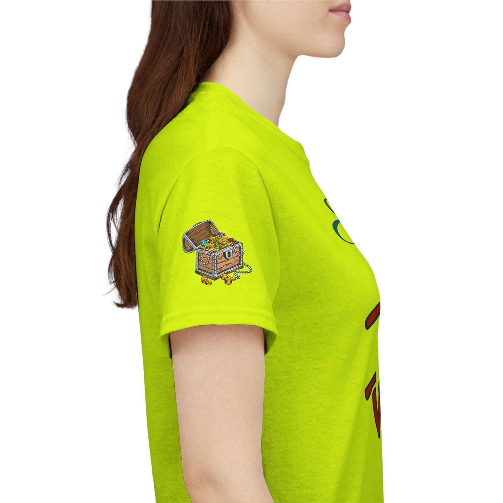 Unisex Cotton Tee with Statement Design - Image 6