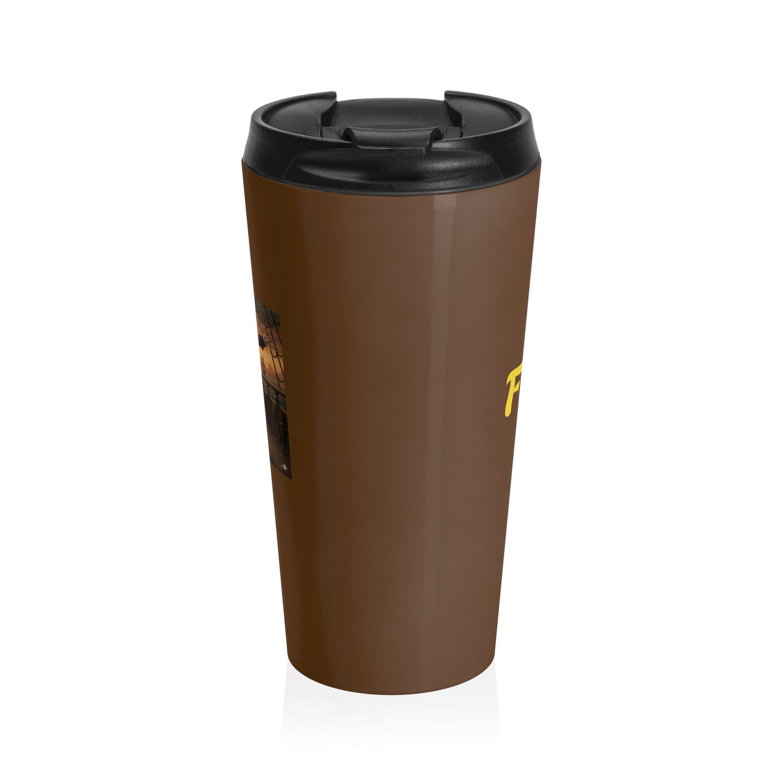 Personalized Pirate on the High Seas Travel Mug - Image 4