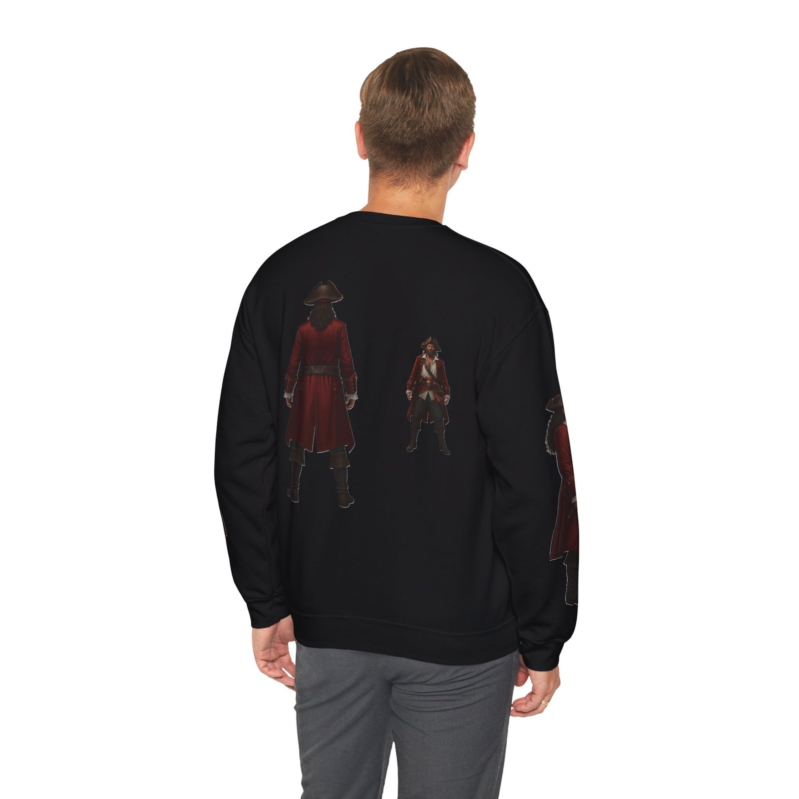 Personalized Pirate-Themed Unisex Sweatshirt - Image 4