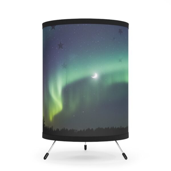 Aurora Borealis Tripod Lamp