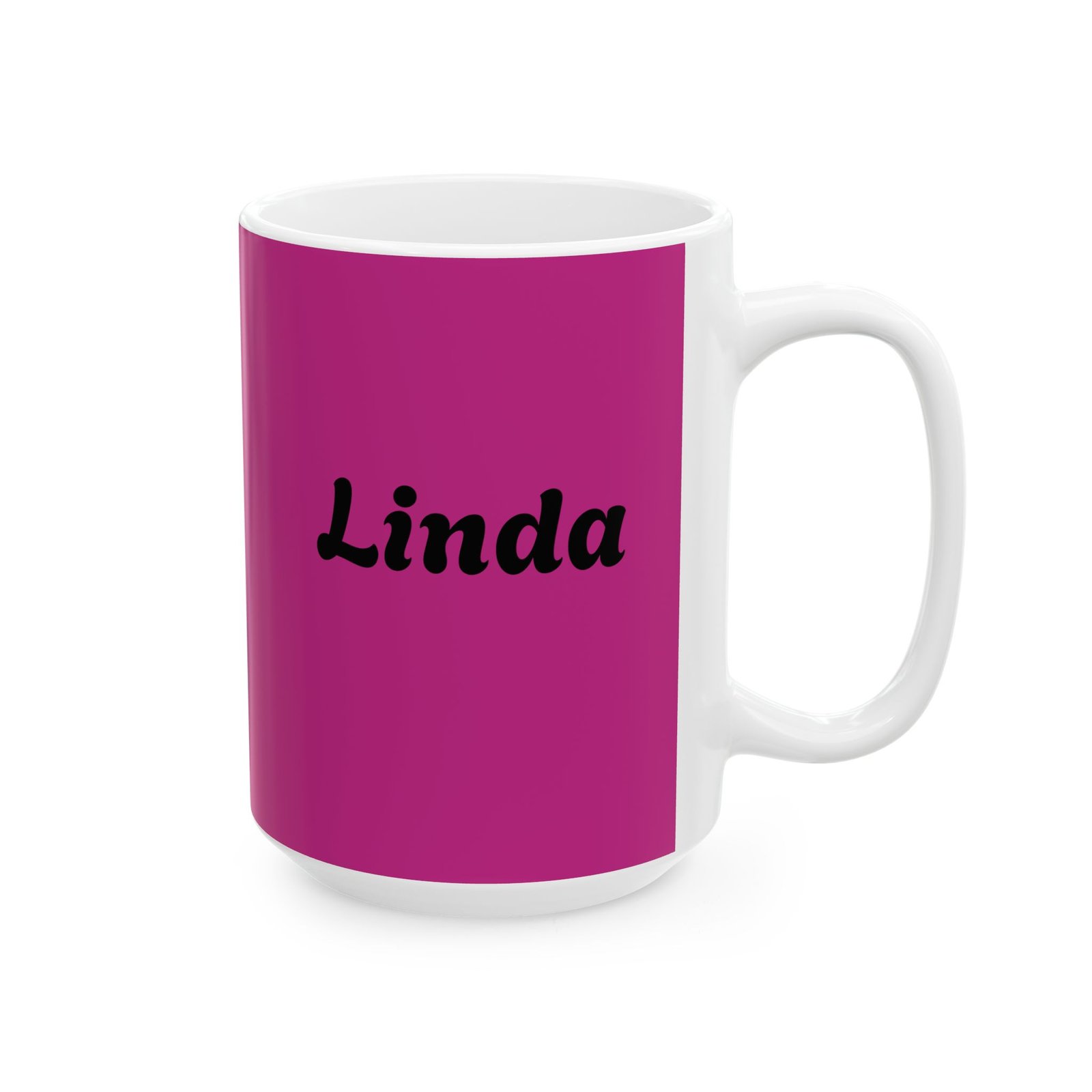 Personalized Funny "Decaf? Ceramic Mug - Image 5