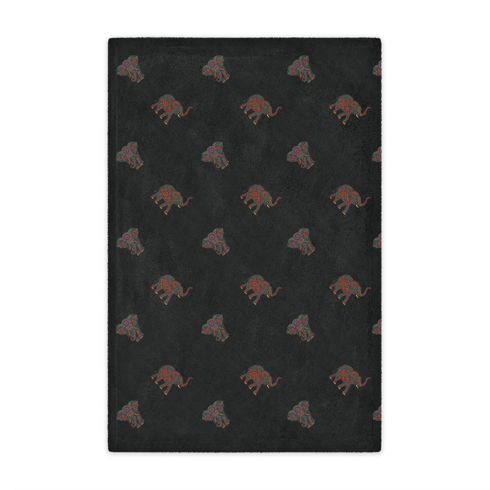 Cozy Elephant Pattern Minky Blanket - Image 8